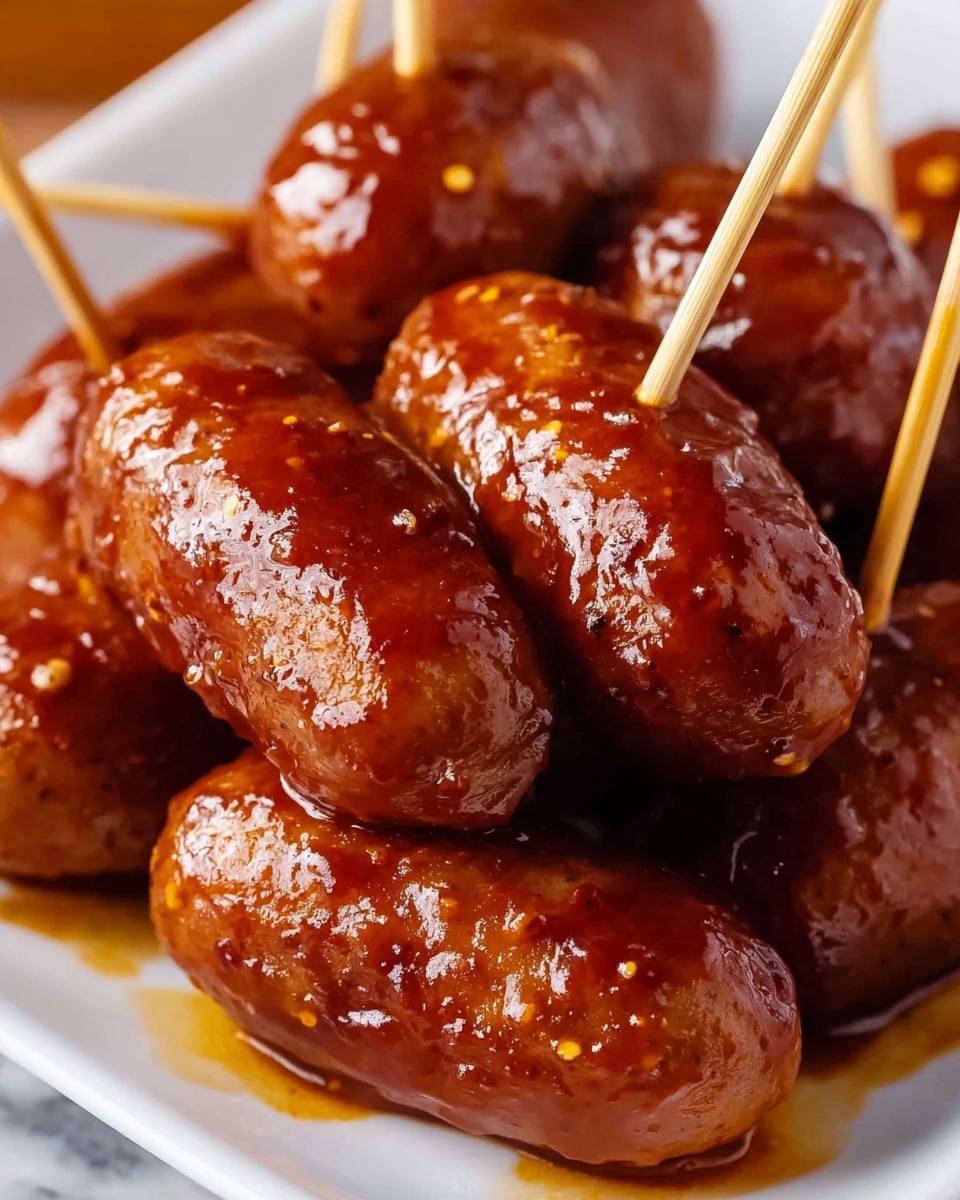 Hot Honey Garlic Lil Smokies Recipe - Recipe Image