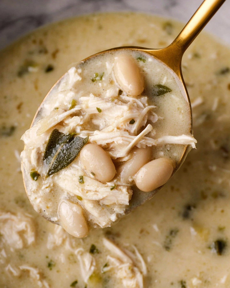 Creamy White Chicken Chili Recipe - Recipe Image