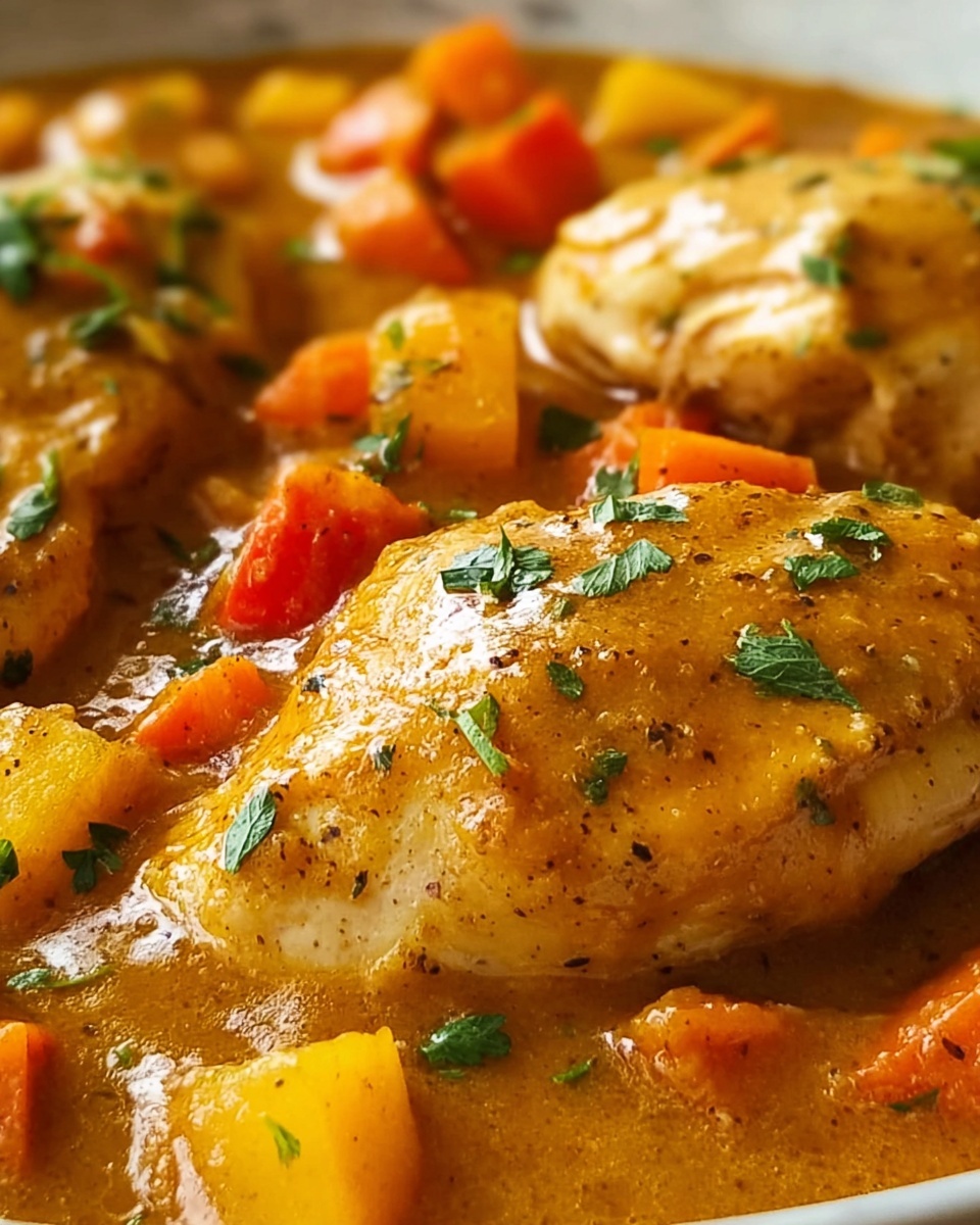 Creamy Chicken Curry Recipe - Recipe Image