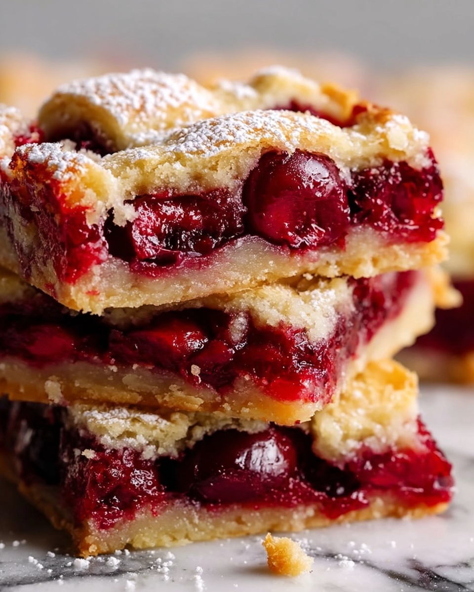Cherry Pie Bars Recipe - Recipe Image