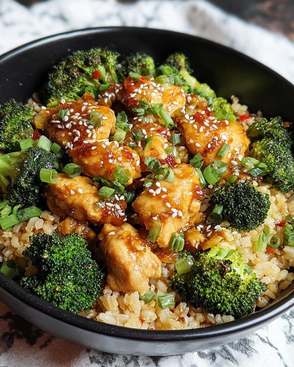 Teriyaki Chicken Skillet Casserole with Broccoli Recipe - Recipe Image