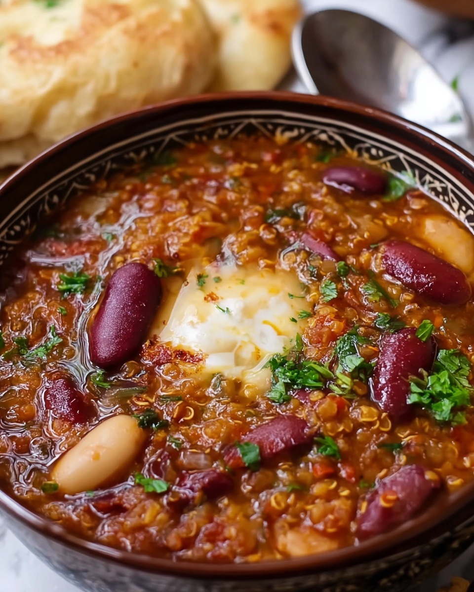 Mujaddara bi Fasolia (Lebanese Kidney Beans and Bulgur Stew) Recipe - Recipe Image