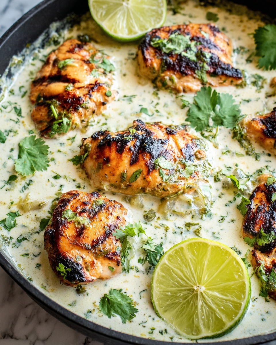 Creamy Coconut Lime Chicken Recipe - Recipe Image