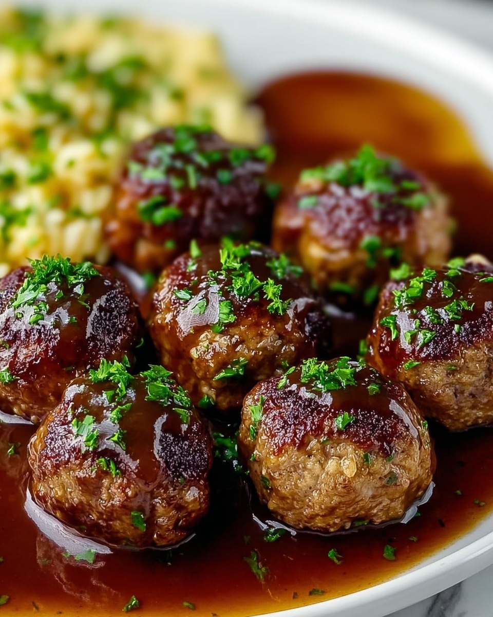 Gravy Lover’s Meatballs Recipe - Recipe Image