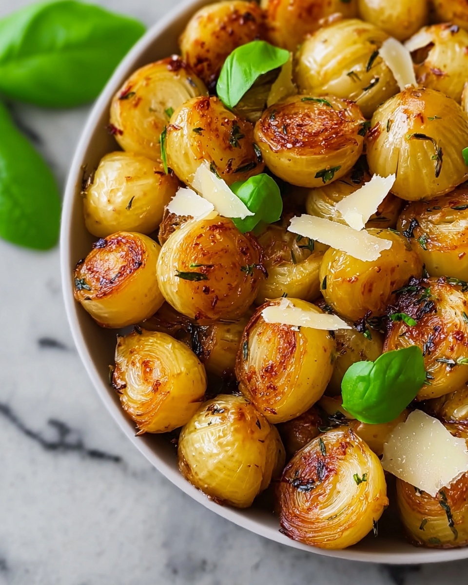 Garlic Parmesan Roasted Brussels Sprouts Recipe - Recipe Image