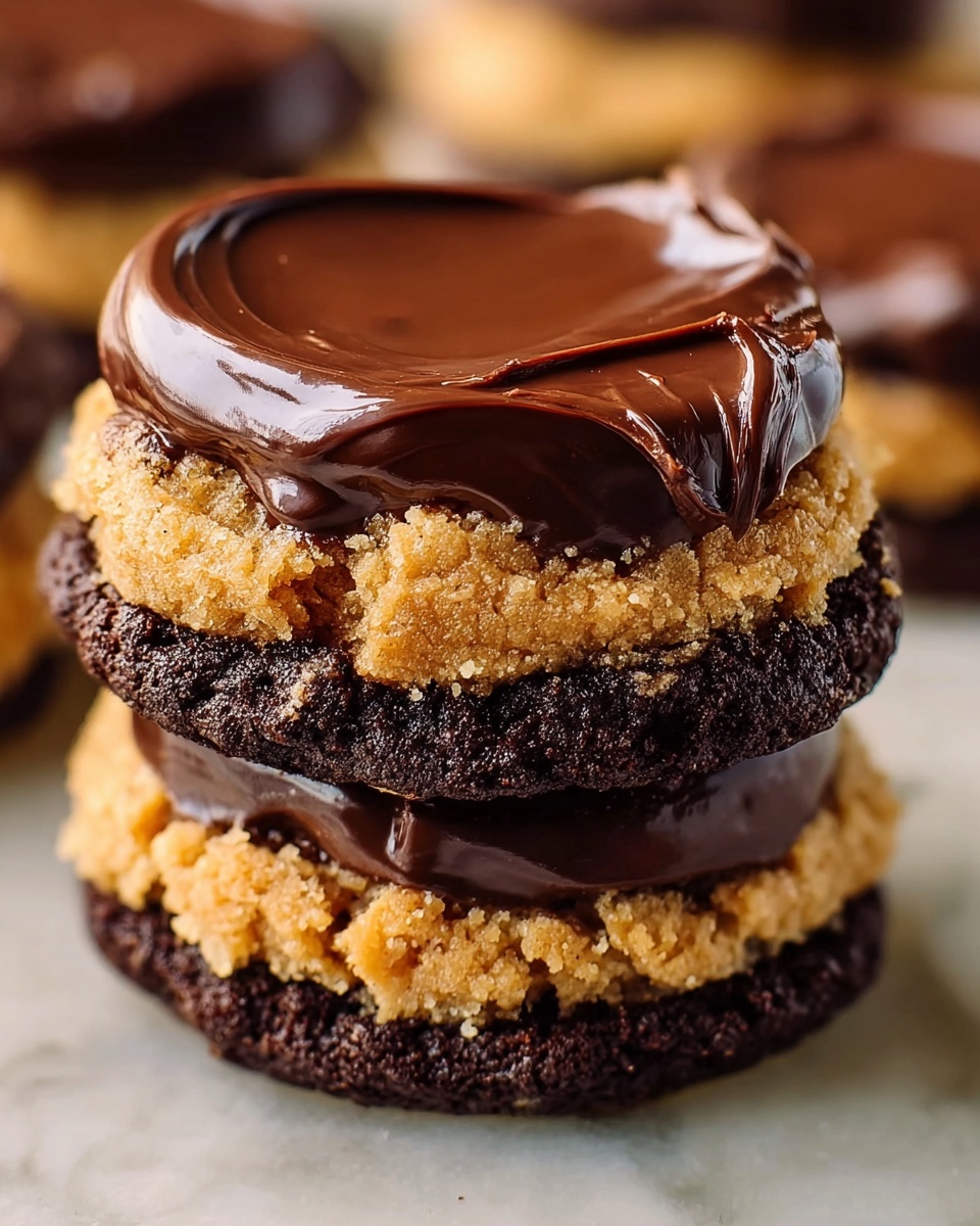 Peanut Butter Buckeye Cookies Recipe - Recipe Image