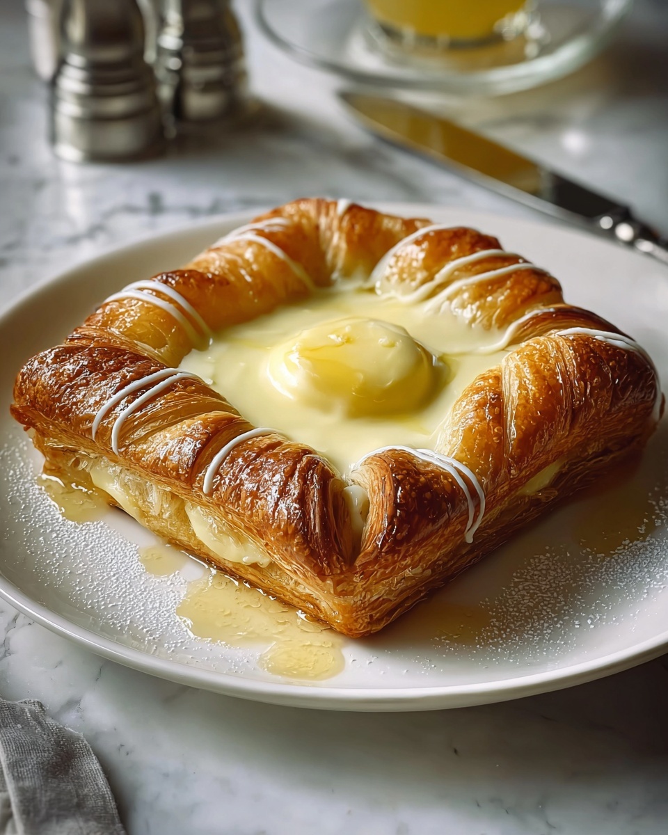 Easy Breakfast Cheese Danish Recipe - Recipe Image