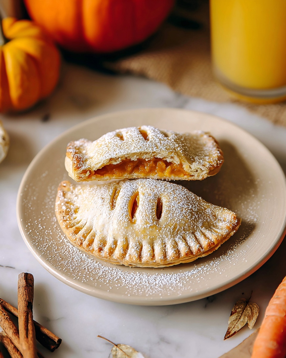 Pumpkin Hand Pies Recipe - Recipe Image