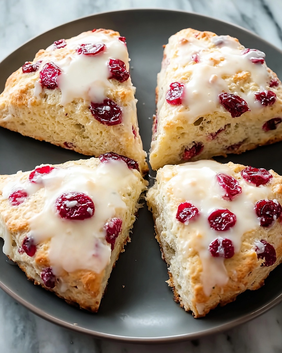 Best Cranberry Orange Scones Recipe - Recipe Image