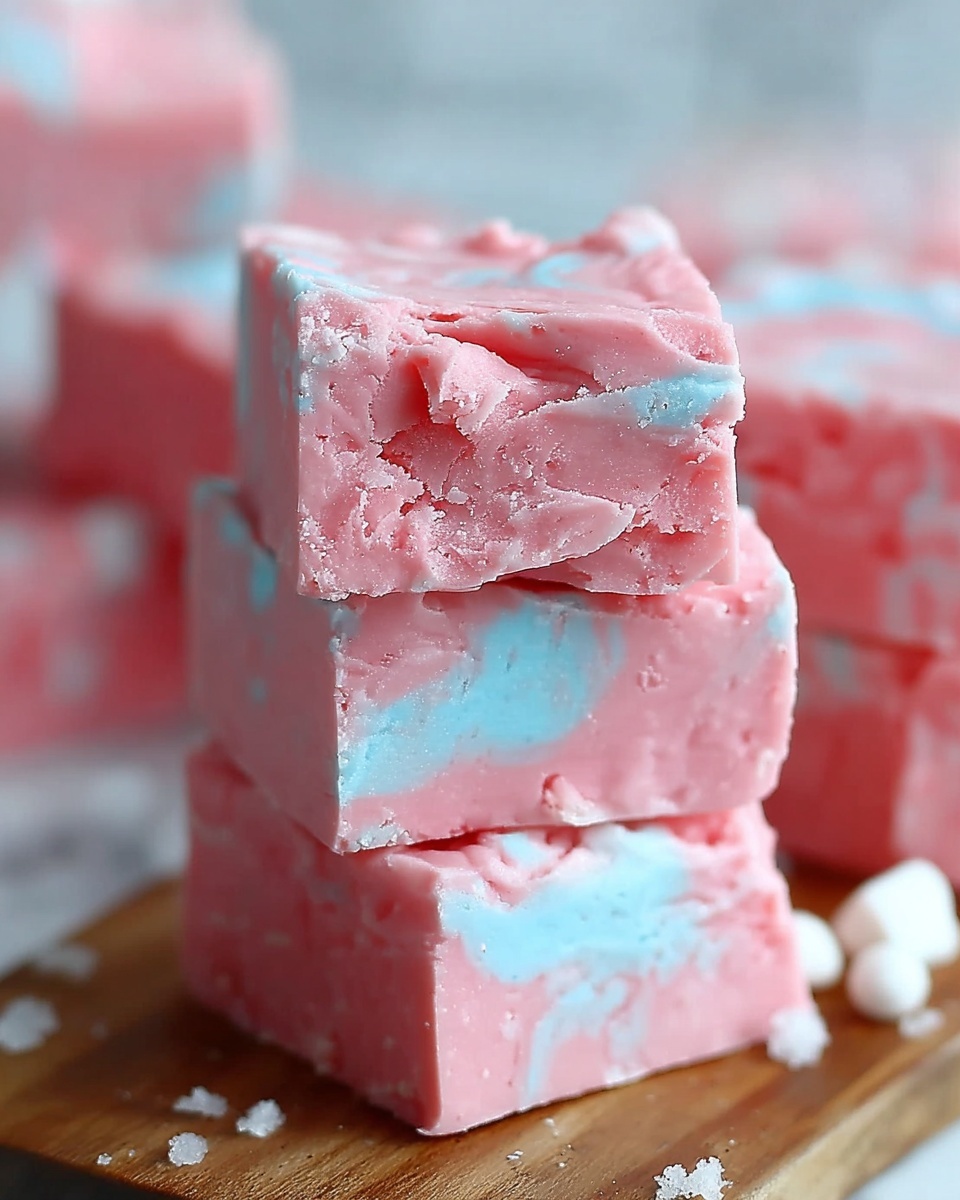 Cotton Candy Fudge Recipe - Recipe Image