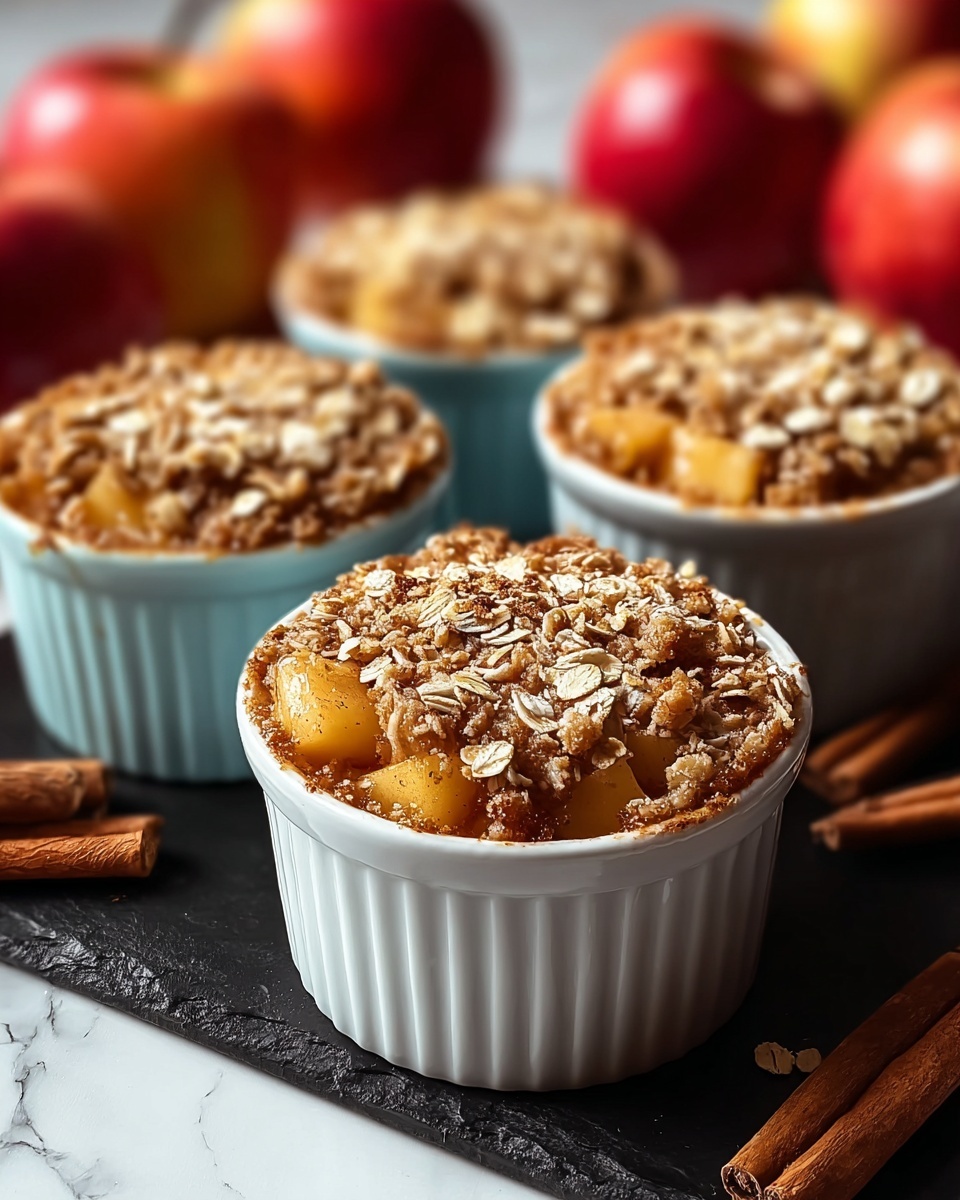 Baked Apple Cinnamon Oatmeal Cups Recipe - Recipe Image
