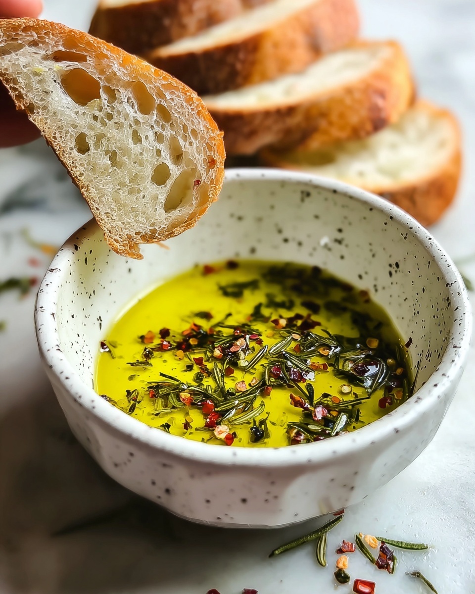 Delicious Bread Dipping Oil Recipe - Recipe Image