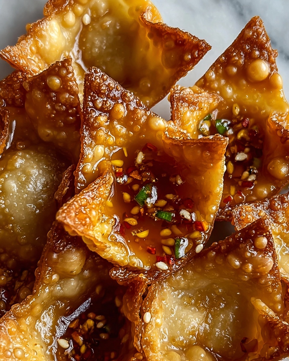 Crab Rangoons with Orange Sweet Chili Dipping Sauce Recipe - Recipe Image