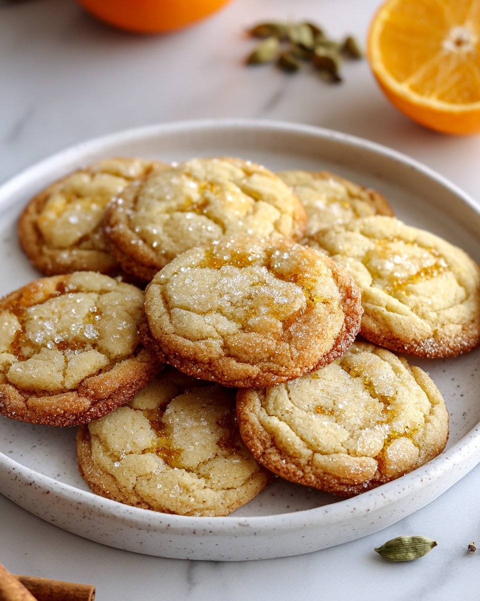 Orange Cardamom Cookies Recipe - Recipe Image