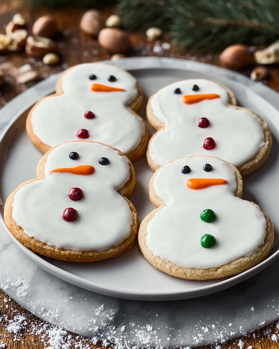 Melted Snowman Cookies Recipe - Recipe Image