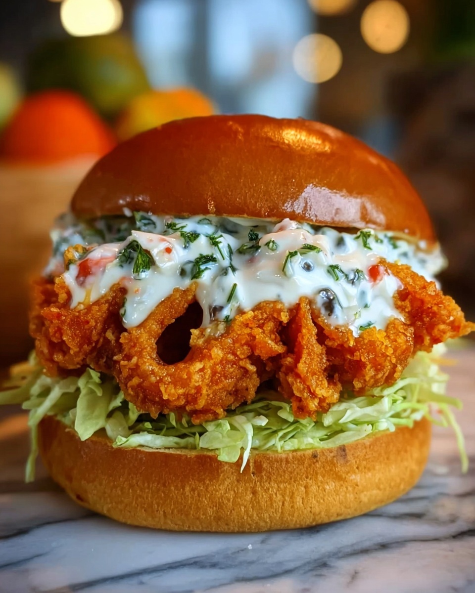 Crispy Buffalo Chicken Sandwich Recipe - Recipe Image
