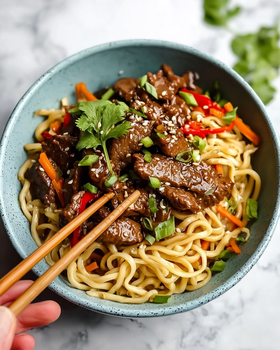 Hoisin Beef Noodles Recipe - Recipe Image