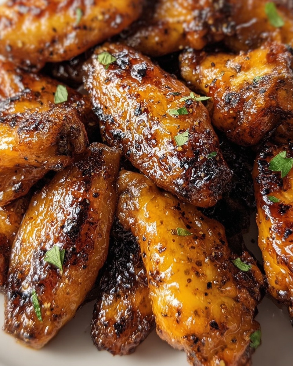 Honey Lemon Pepper Wings Recipe - Recipe Image