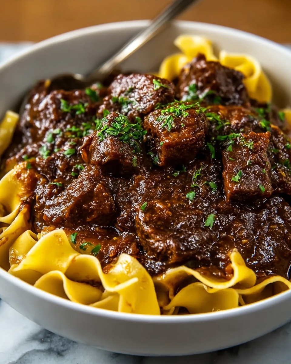 Short Rib Ragu with Red Wine and Tomato Sauce Recipe - Recipe Image