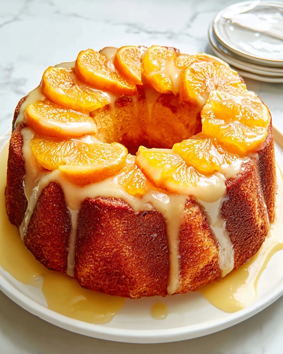 Peach Cobbler Pound Cake Recipe - Recipe Image