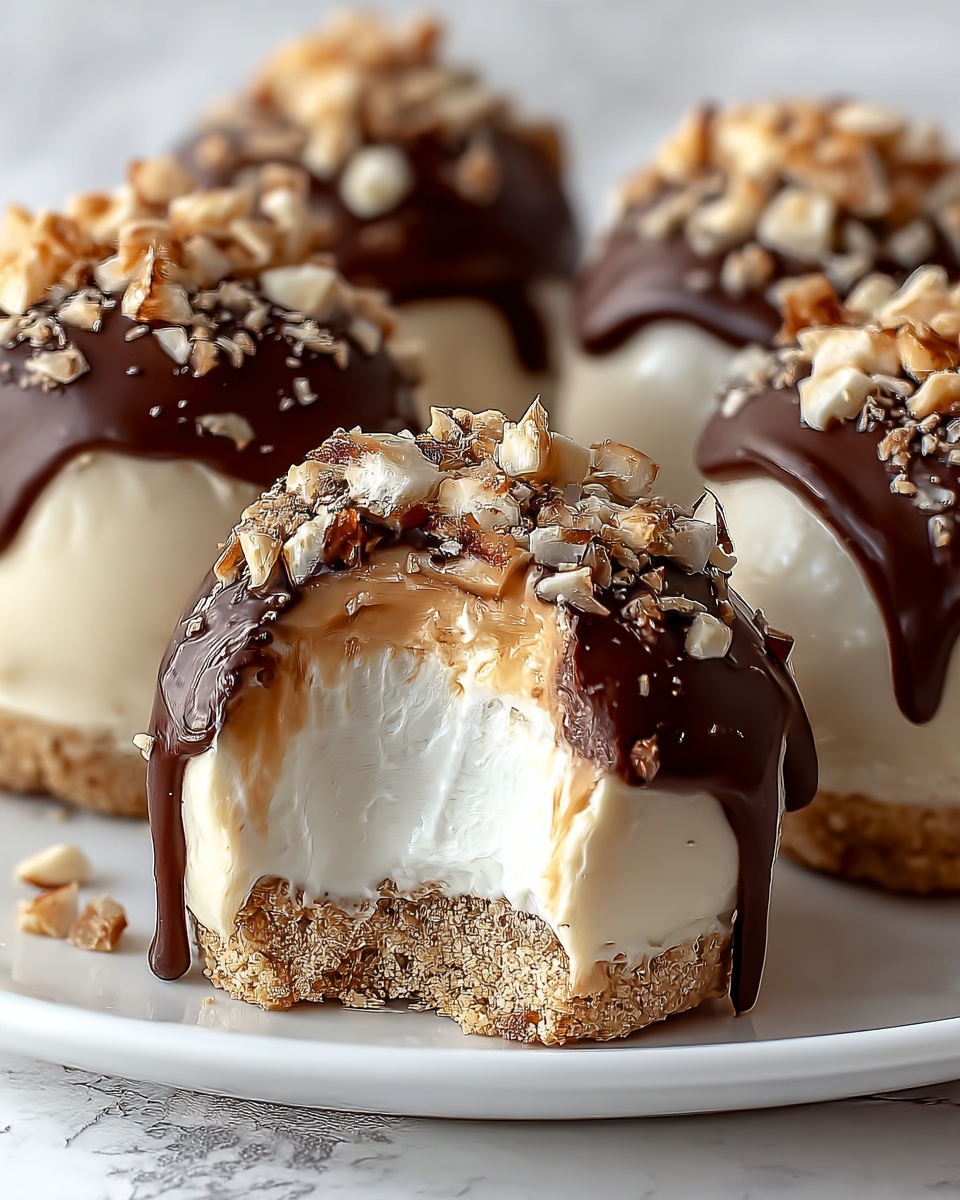 No-Bake Peanut Butter Cheesecake Balls Recipe - Recipe Image