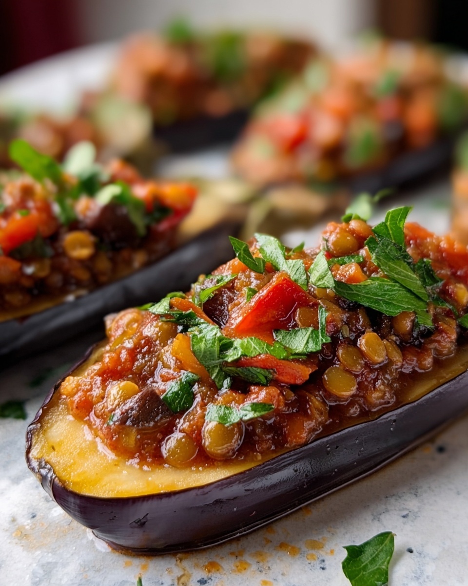 Stuffed Eggplant Recipe - Recipe Image