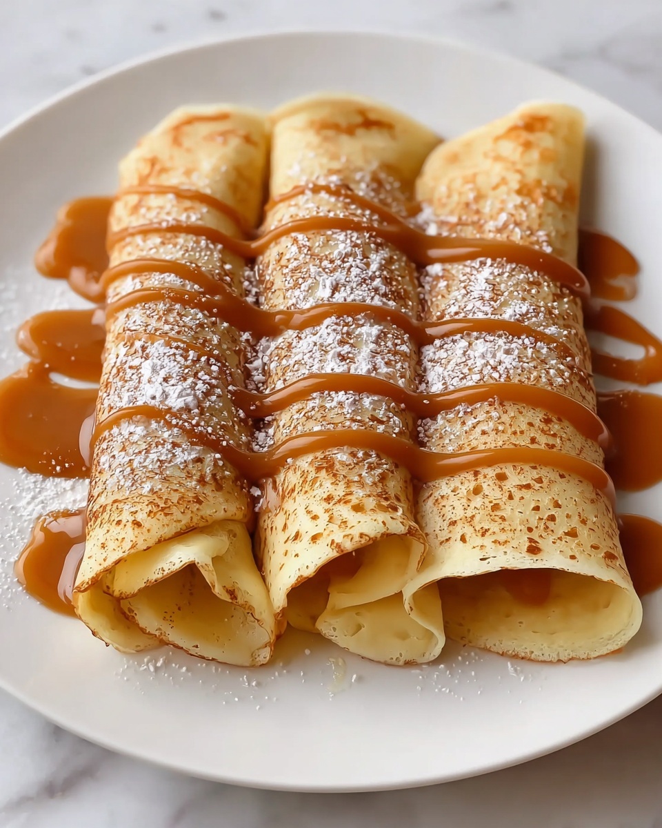 Cinnamon Roll Protein Crepes Recipe - Recipe Image