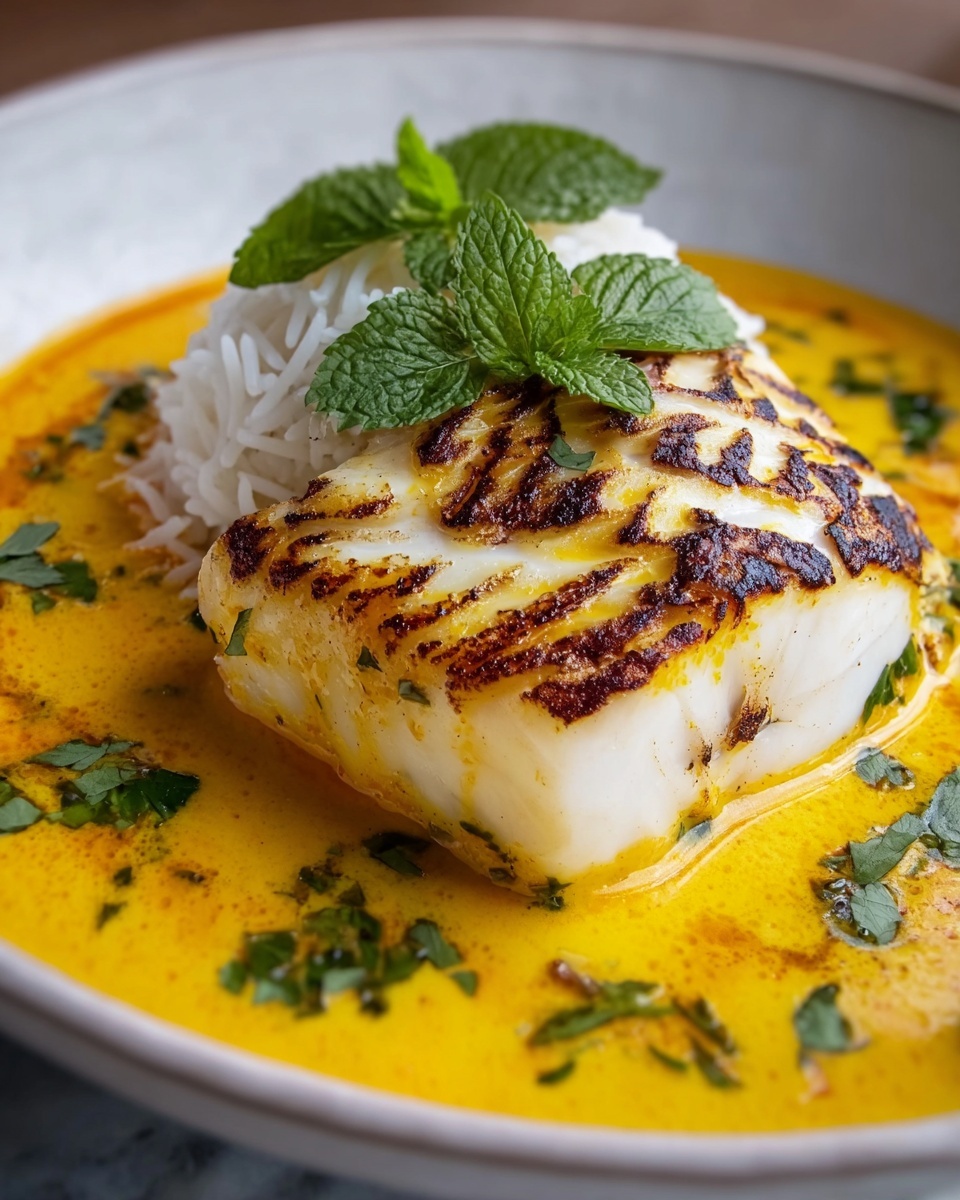 South Indian Style Cod & Coconut Curry Recipe - Recipe Image