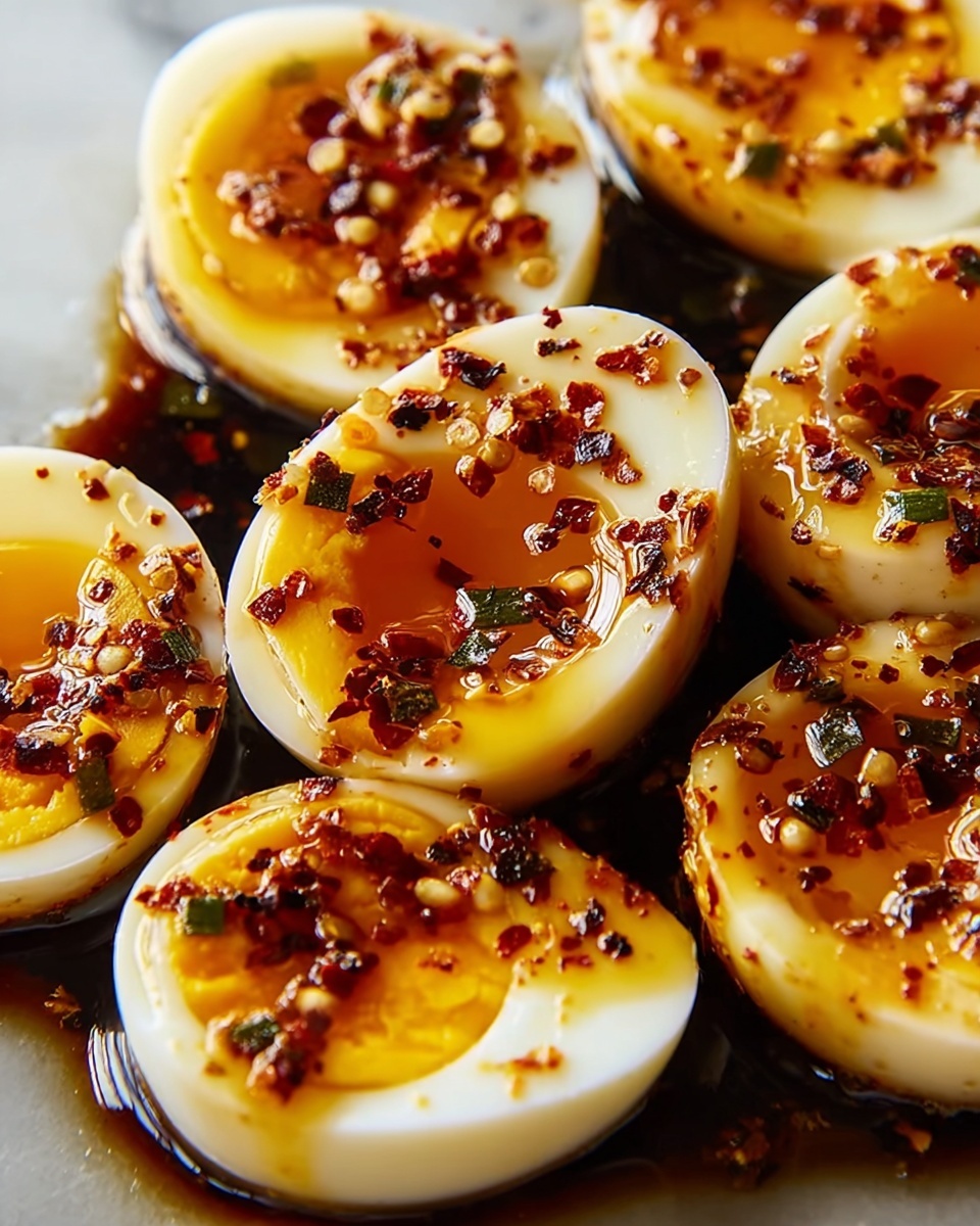 Spicy Pickled Eggs Recipe - Recipe Image