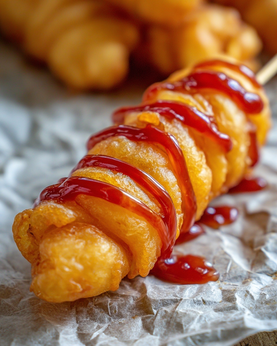 Korean Corndogs with Korean Ketchup Recipe - Recipe Image