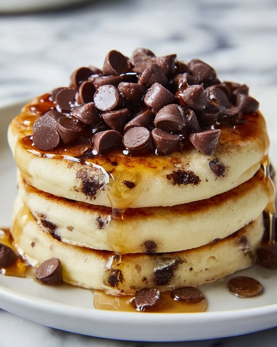 Chocolate Chip Banana Pancakes Recipe - Recipe Image