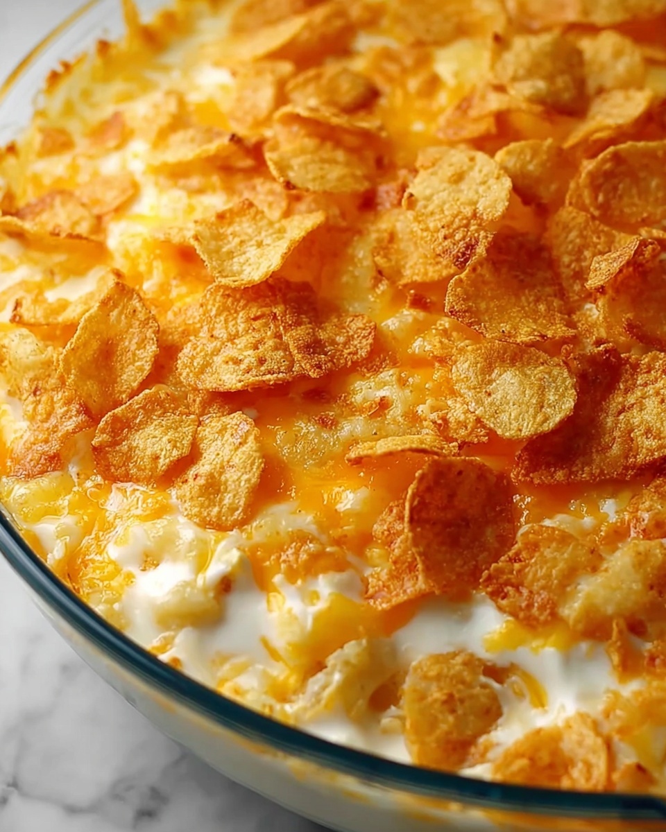 Dorito Chicken and Cheese Casserole Recipe - Recipe Image