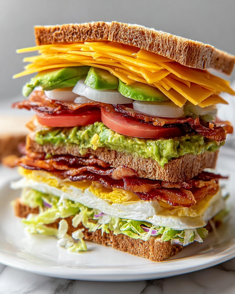Breakfast Club Sandwich Recipe - Recipe Image
