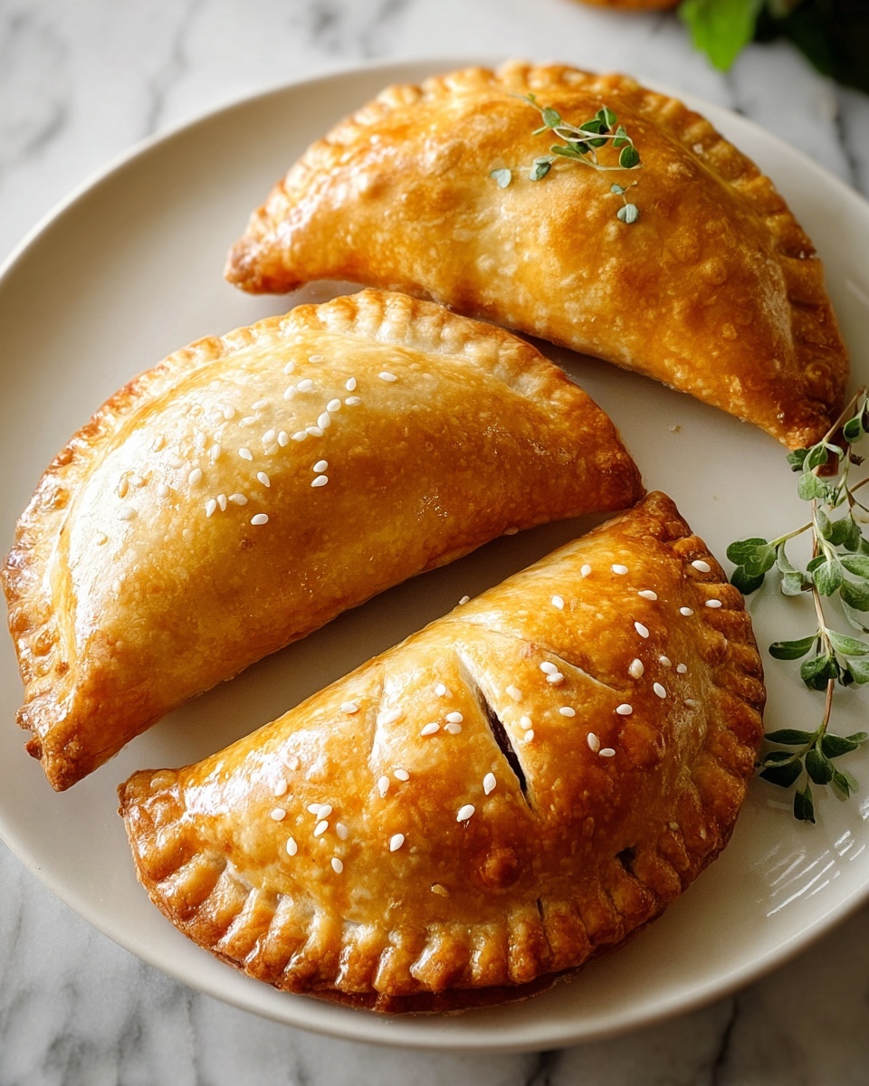 Warm Spiced Baked Pumpkin Pasties Recipe - Recipe Image