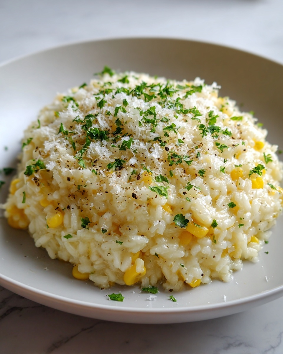 Sweet Corn Risotto Recipe - Recipe Image