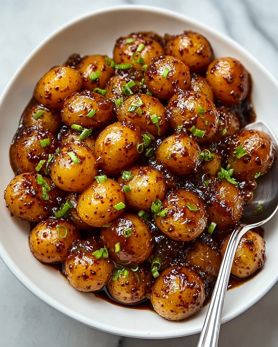 Honey Mustard Skillet Potatoes Recipe - Recipe Image