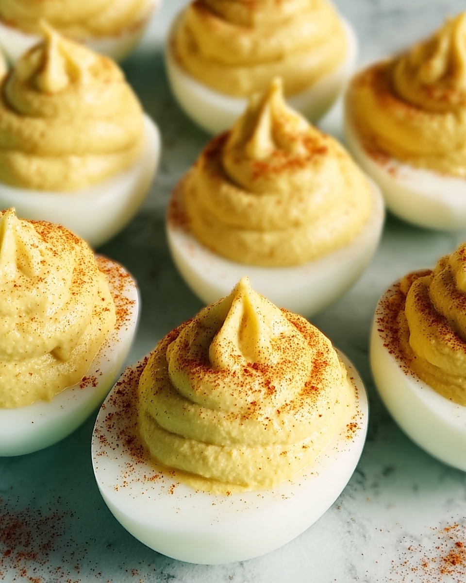 Pickle-Brined Deviled Eggs Recipe - Recipe Image