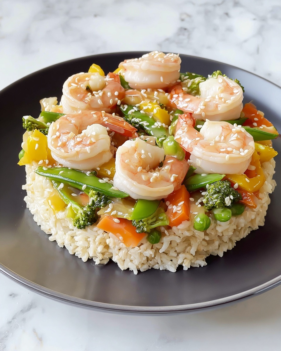 Healthy Stir-Fry Shrimp Recipe - Recipe Image