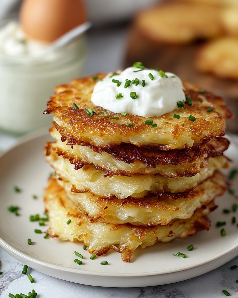 German Potato Pancakes (Kartoffelpuffer) Recipe - Recipe Image