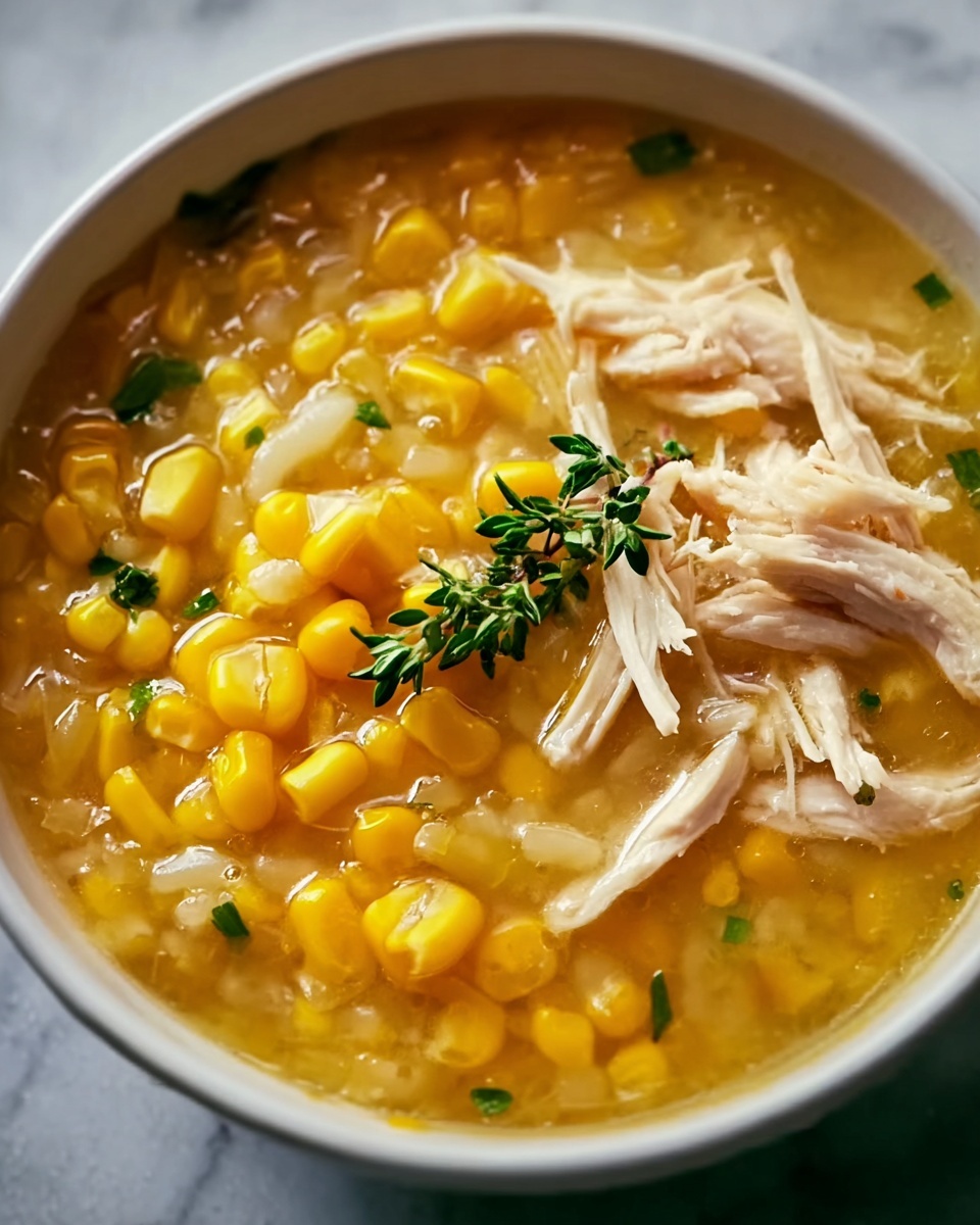 Chicken and Sweet Corn Soup Recipe - Recipe Image