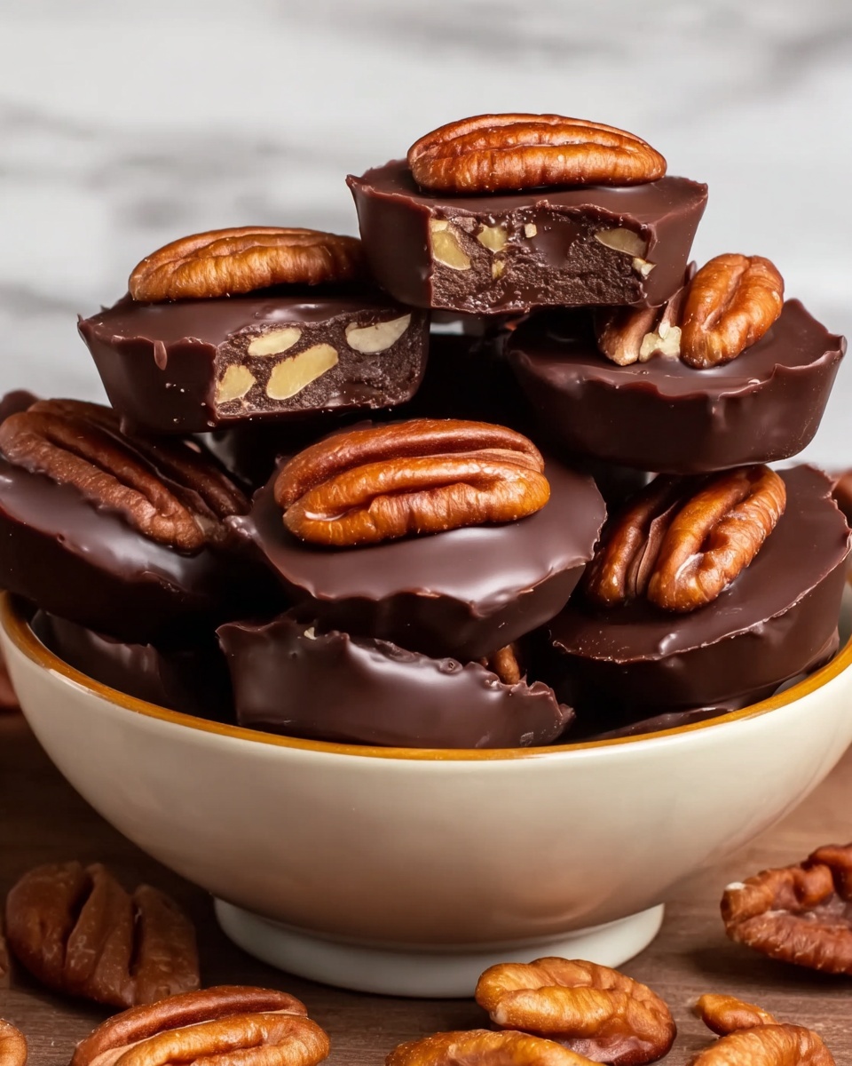 Pecan Turtles Candy Recipe - Recipe Image