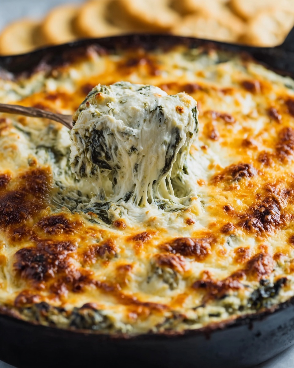 Hot Spinach and Artichoke Dip Recipe - Recipe Image