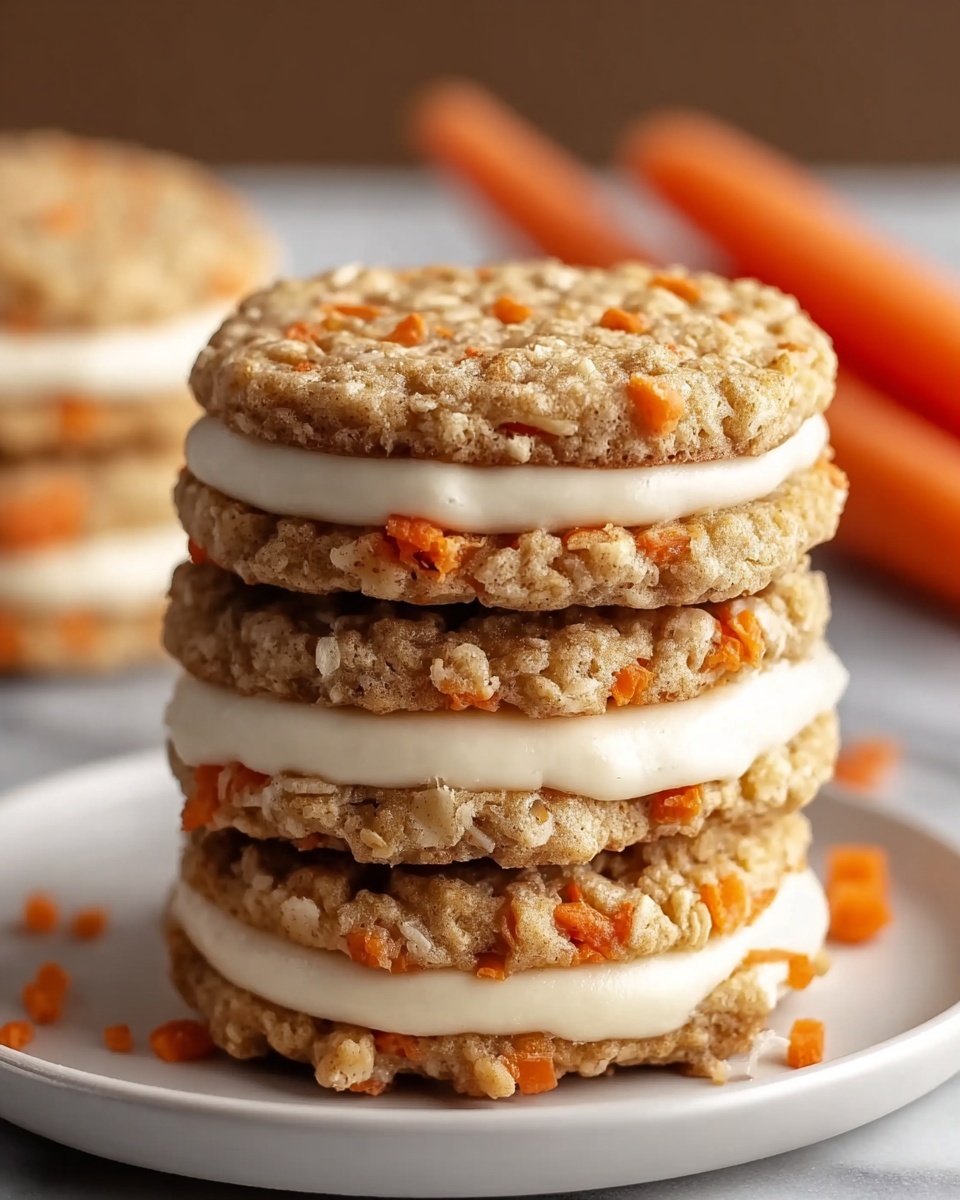 Flavorful Carrot Cake Cheesecake Cookies Recipe - Recipe Image