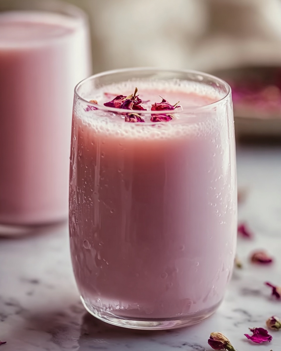 Rose Milk Recipe - Recipe Image