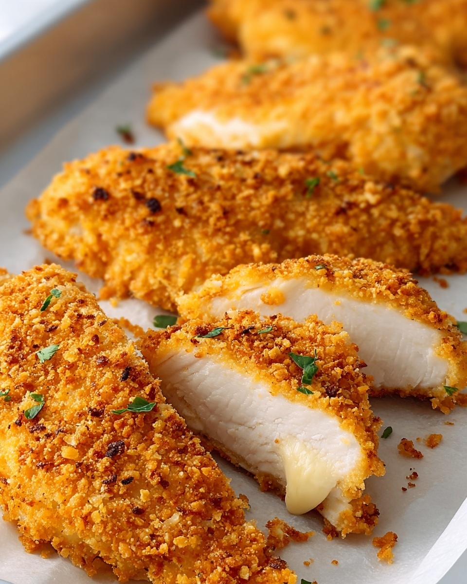 Crispy Baked Chicken Tenders Recipe - Recipe Image