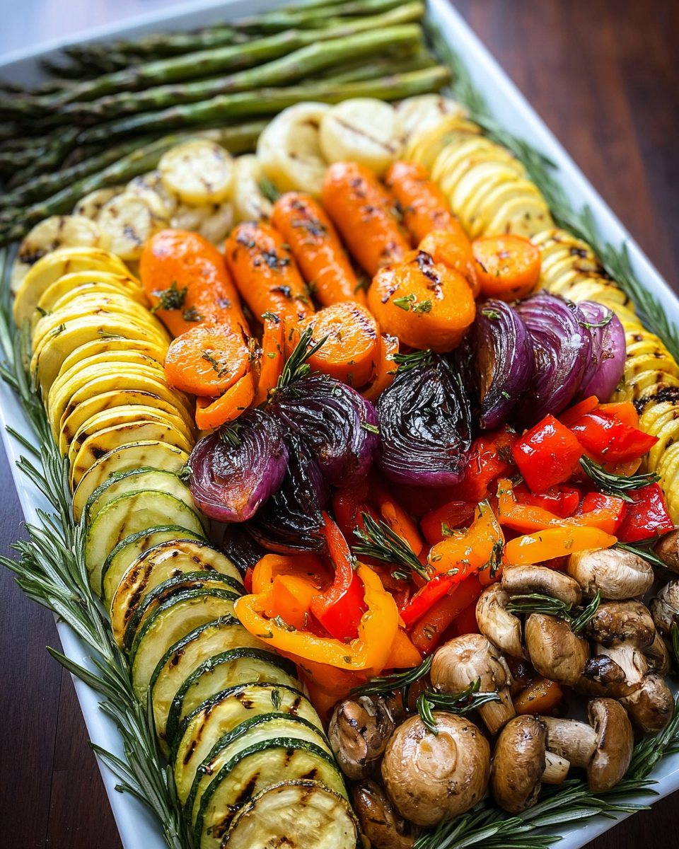 Roasted Vegetable Antipasto Recipe - Recipe Image