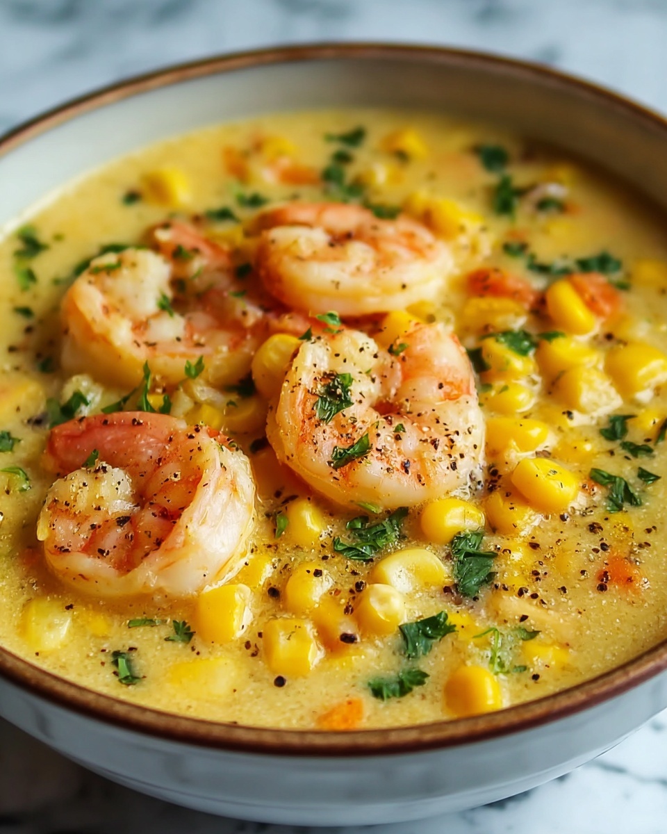Sweet Corn and Shrimp Chowder Recipe - Recipe Image