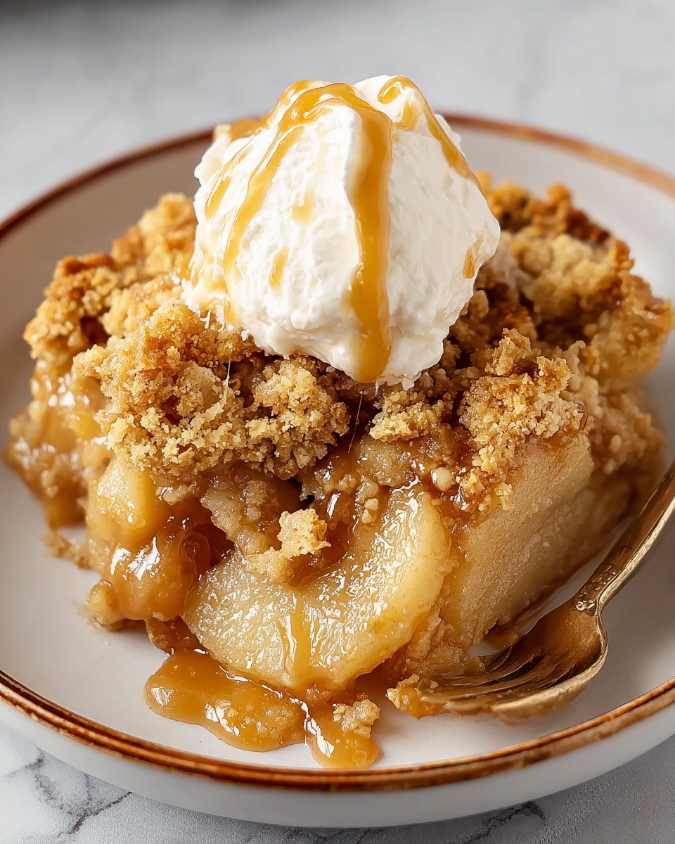 Caramel Apple Dump Cake Recipe - Recipe Image