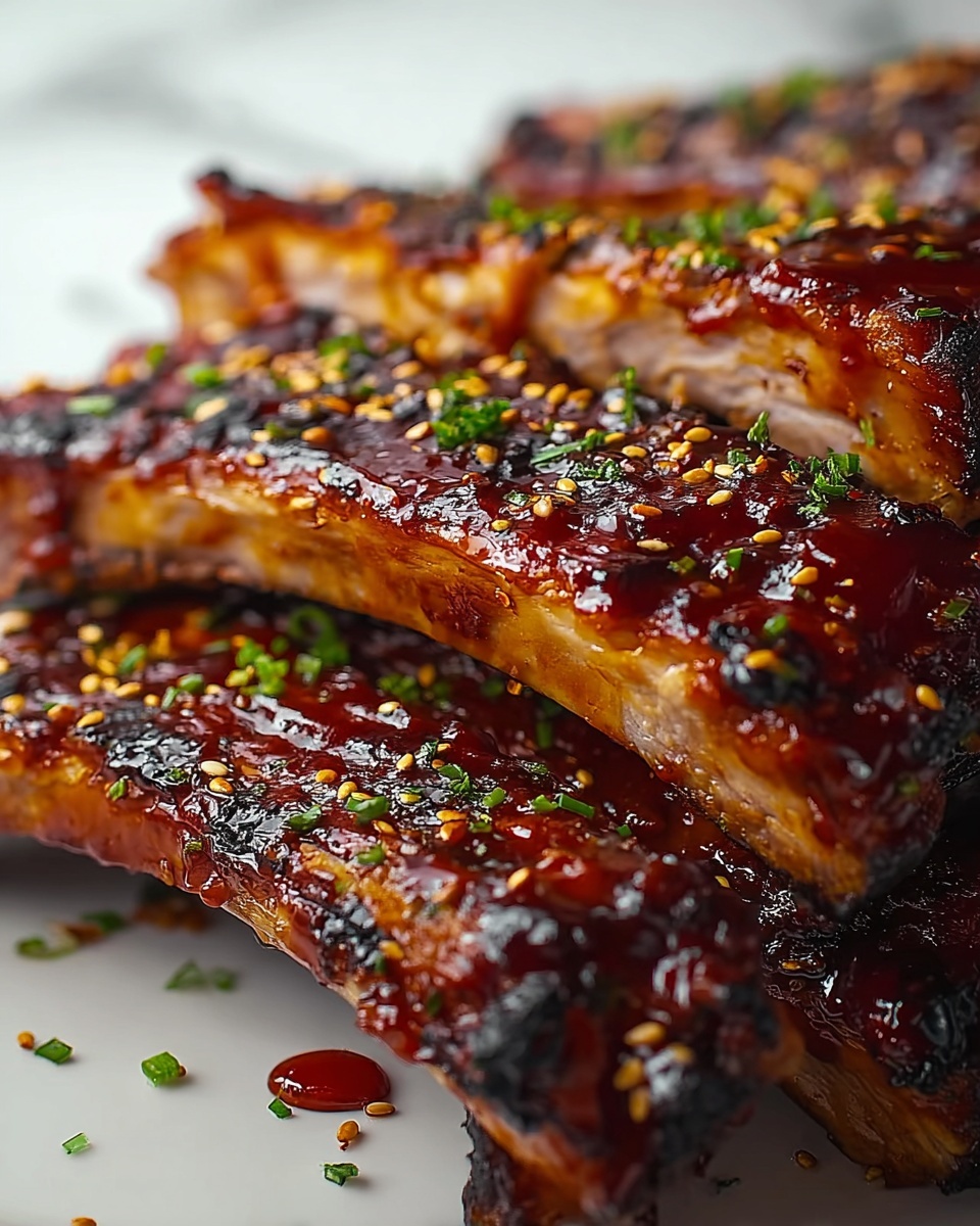 Honey Garlic Ribs Recipe - Recipe Image