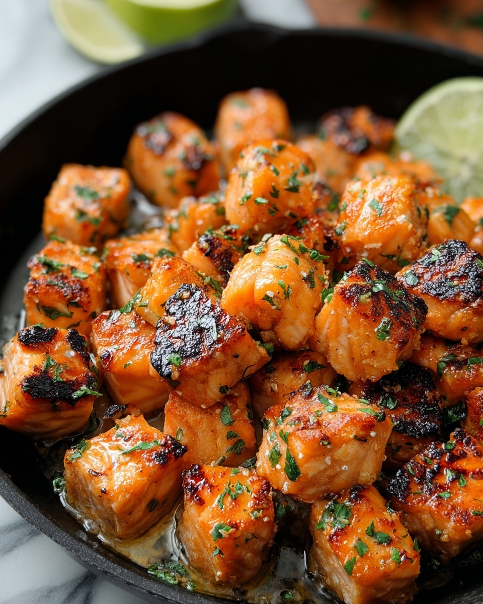 Air Fryer Bang Bang Salmon Bites Recipe - Recipe Image